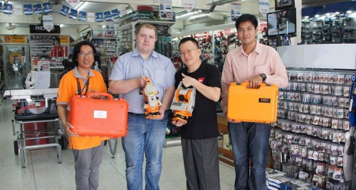 geo-FENNEL pays visit to ZI-TEC team and loyal Thai customers